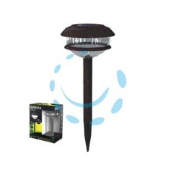 LAMPADA SOLARE LED ABS IN SET DA 4 PEZZI - ø mm.143x371h. - 5 lumen 