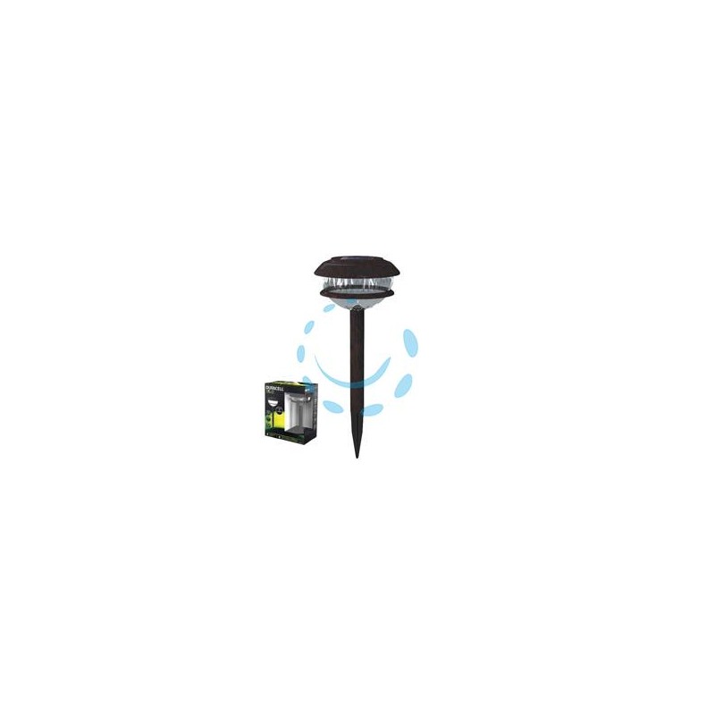 LAMPADA SOLARE LED ABS IN SET DA 4 PEZZI - ø mm.143x371h. - 5 lumen 