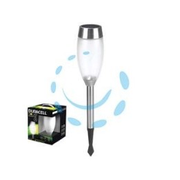 LAMPADA SOLARE LED GLASS IN SET DA 4 PEZZI - ø mm.90x476h. - 5 lumen 