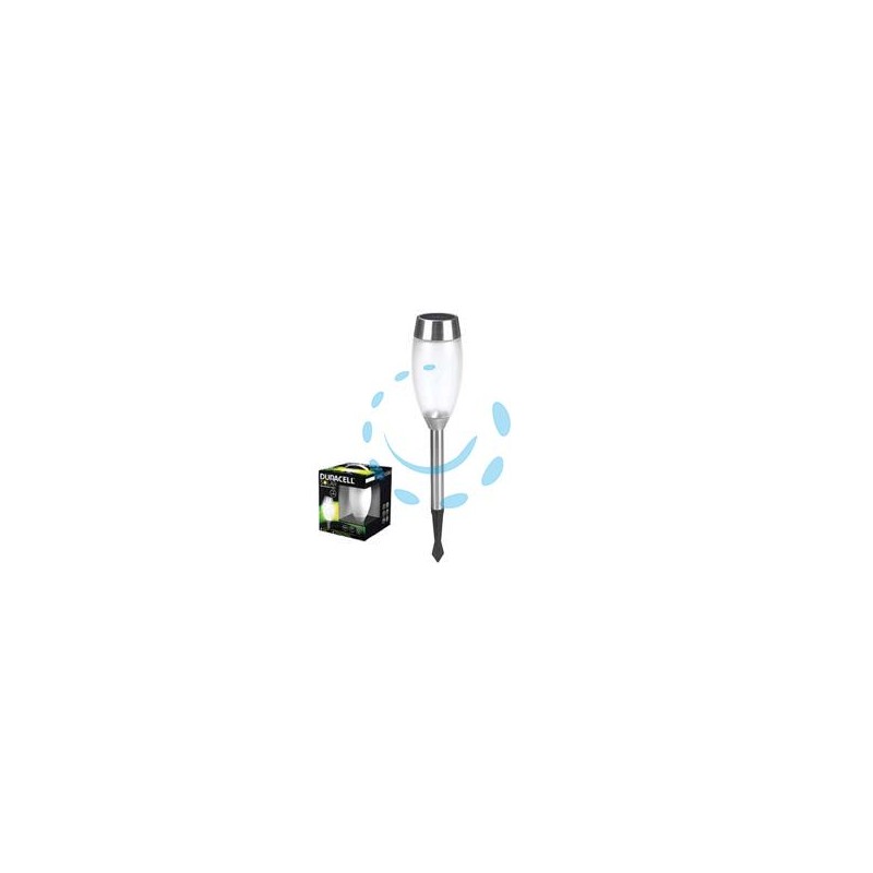 LAMPADA SOLARE LED GLASS IN SET DA 4 PEZZI - ø mm.90x476h. - 5 lumen 