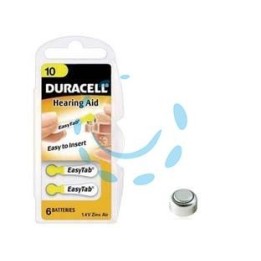PILA SPECIALISTICA A PASTIGLIA PER APPARECCHI ACUSTICI ZINC-AIR (10) 