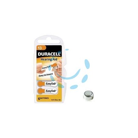 PILA SPECIALISTICA A PASTIGLIA PER APPARECCHI ACUSTICI ZINC-AIR (13) 