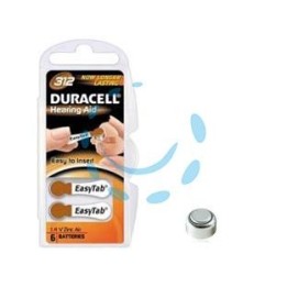 PILA SPECIALISTICA A PASTIGLIA PER APPARECCHI ACUSTICI ZINC-AIR (312) 