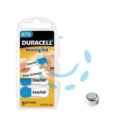 PILA SPECIALISTICA A PASTIGLIA PER APPARECCHI ACUSTICI ZINC-AIR (675) 