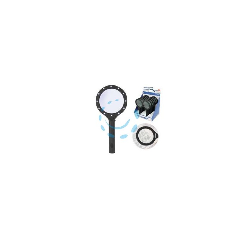 LENTE INGRANDIMENTO LED IN PLASTICA - 0,2w - 15 lumen