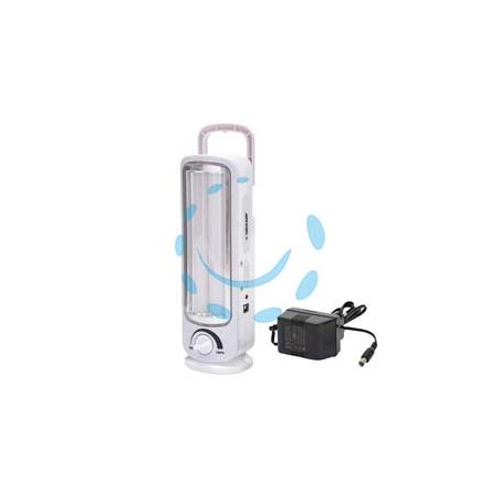 LAMPADA PORTATILE RICARICABILE TWIX IR162 - 8w - 300 lumen - mm.75x62x230h