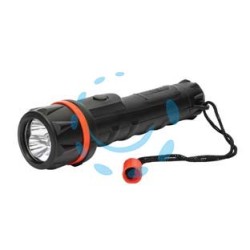 TORCIA A LED RUBBER IRUB1LED - 0,2w - 12 lumen - mm.150x42x42h