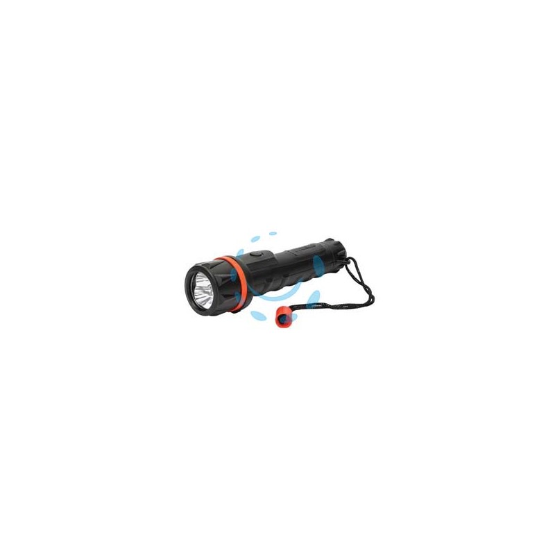 TORCIA A LED RUBBER IRUB1LED - 0,2w - 12 lumen - mm.150x42x42h