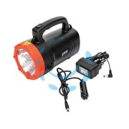 TORCIA PORTATILE RICARICABILE LED - 1 lampada LED 1w - 90 lumen