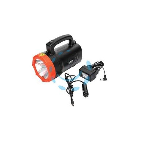 TORCIA PORTATILE RICARICABILE LED - 1 lampada LED 1w - 90 lumen