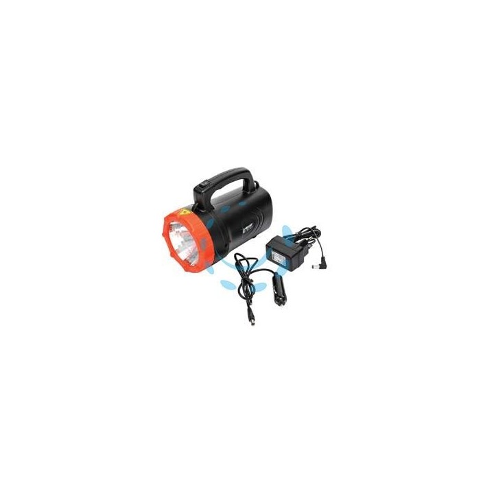 TORCIA PORTATILE RICARICABILE LED - 1 lampada LED 1w - 90 lumen