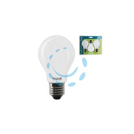 LAMPADA LED GOCCIA TUTTOVETRO E27 IN BLISTER - 8w - 3000°K calda - 1055 lm - 60x105h
