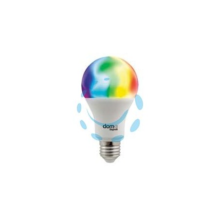 LAMPADA SMART WI-FI LED GOCCIA DOM-E RGB+W DYNAMIC E27 - 14w - 2700 a 6500°K - 1400 lm - 65x134h