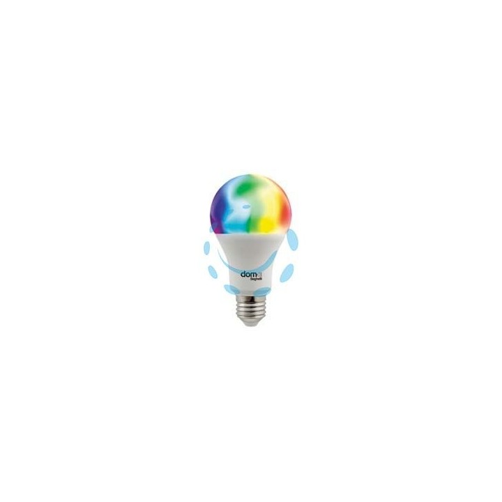 LAMPADA SMART WI-FI LED GOCCIA DOM-E RGB+W DYNAMIC E27 - 14w - 2700 a 6500°K - 1400 lm - 65x134h