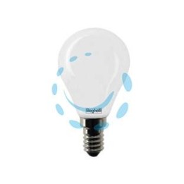 LAMPADA LED SFERA TUTTOVETRO E14 - 5w - 3000°K calda - 600 lm - 45x80h
