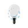LAMPADA LED SFERA TUTTOVETRO E14 - 5w - 4000°K naturale - 600 lm - 45x80h