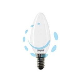 LAMPADA LED OLIVA TUTTOVETRO E14 - 5w - 6500°K fredda - 600 lm - 32x102h
