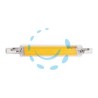 LED LINEARI R7S ZAFIRO MM.118 - 8w - 3000°K calda - 1000 lm - 13x118h