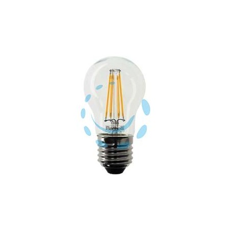 LAMPADA FILO LED SFERA ZAFIRO E27 - 6w - 4000°K naturale - 810 lm - 45x76h
