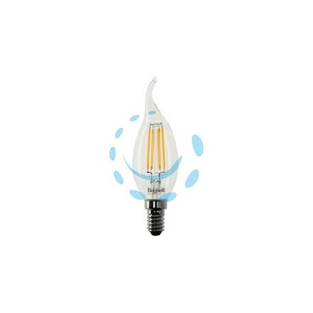 LAMPADA FILO LED COLPO DI VENTO ZAFIRO E14 - 4w - 2700°K calda - 470 lm - mm.35x122h