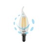 LAMPADA FILO LED COLPO DI VENTO ZAFIRO E14 - 4w - 2700°K calda - 470 lm - mm.35x122h