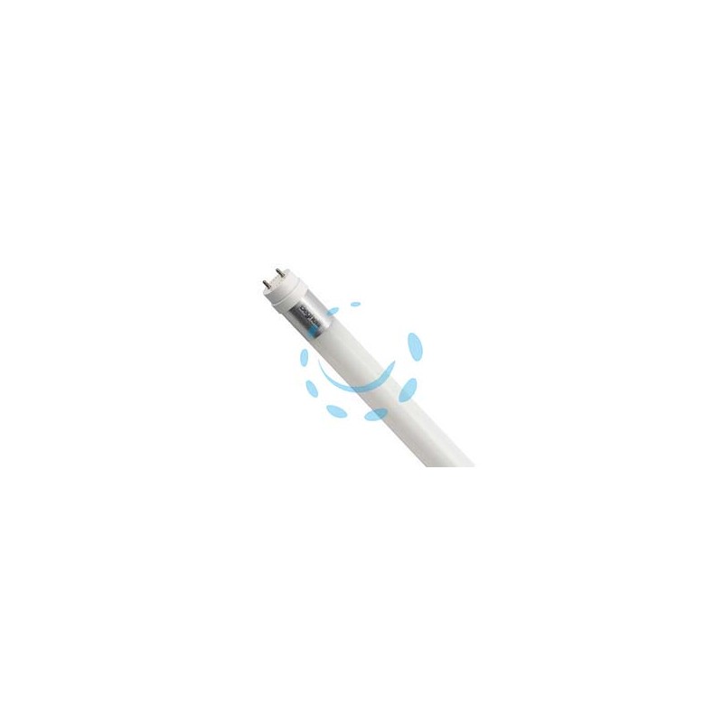 TUBO LED T8 VETRO CON STARTER G13 - 18w - 4000°K naturale - 1900lm - 180° - ø28x1212