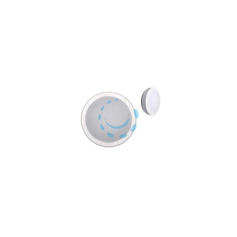 PLAFONIERA TONDA LED PARETE/SOFFITTO FULL MOON CCT - 16w - 1600 lm - ø mm.200x55