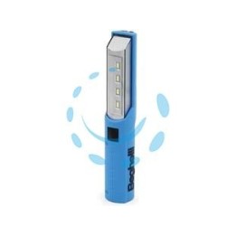 LAMPADA PORTATILE A TORCIA RICARICAMBILE LED COMODA T-160 - 4 led da 160 lm 6500°K fredda - ø mm.125x193x36