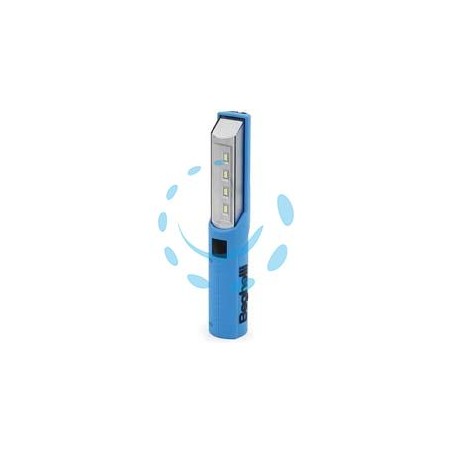 LAMPADA PORTATILE A TORCIA RICARICAMBILE LED COMODA T-160 - 4 led da 160 lm 6500°K fredda - ø mm.125x193x36