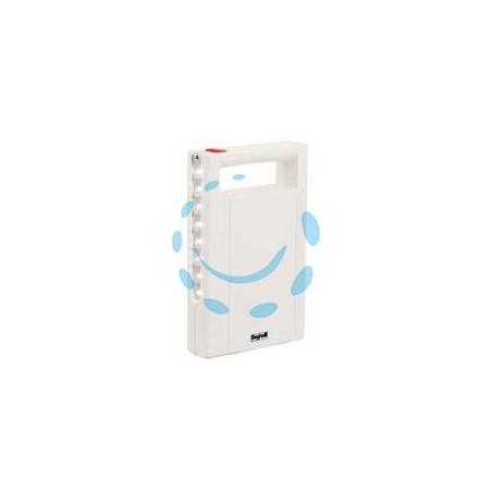 LAMPADA PORTATILE ANTI BLACK-OUT RICARICABILE LED ILLUMINA - 8 luci da 7LM - 4000°K naturale -mm.125x193x36h.