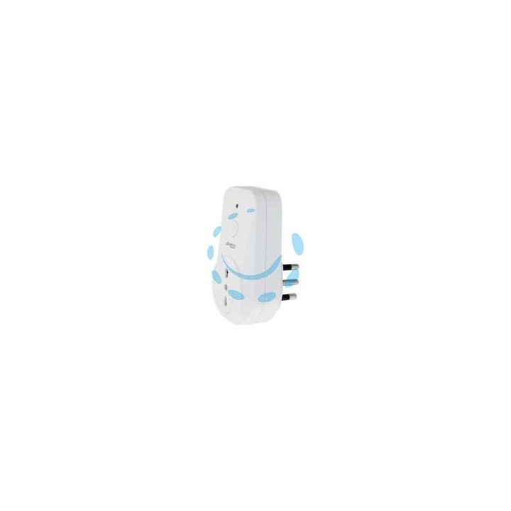 PRESA SMART PER AUTOMAZIONE DOM-E CON SPINA - presa 10A/16A - spina 16A - mm.112x63x78