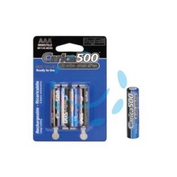 PILA MINISTILO CARICA500 (AAA) - 1,2v 800 mAh blister da 4 pezzi 