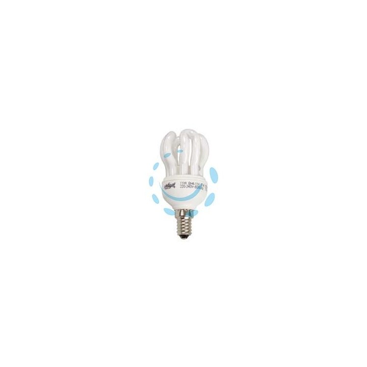 LAMPADA ELETTRONICA COMPATTA E14 - 11w - E14 - 2700°K calda