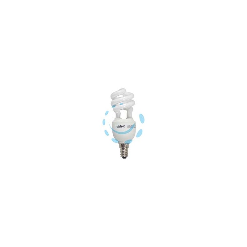 LAMPADA ELETTRONICA A SPIRALE E14 - 15w - E14 - 2700°K calda