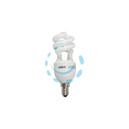 LAMPADA ELETTRONICA A SPIRALE E14 - 15w - E14 - 2700°K calda