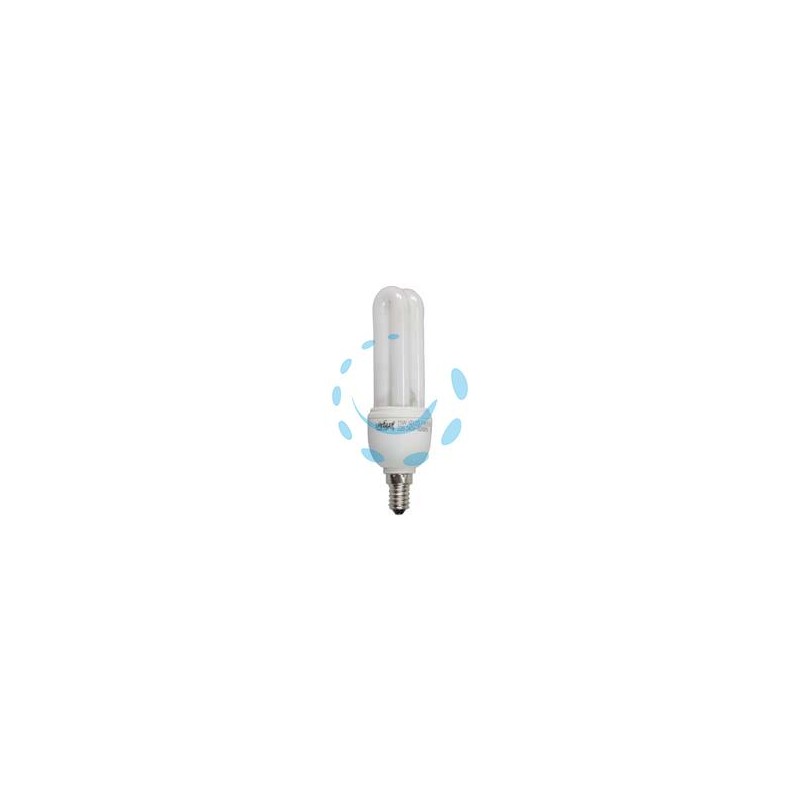 LAMPADA ELETTRONICA 2 TUBI E14 - 11w - E14 - 2700°K calda