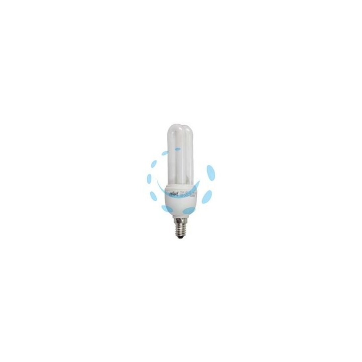LAMPADA ELETTRONICA 2 TUBI E14 - 11w - E14 - 2700°K calda