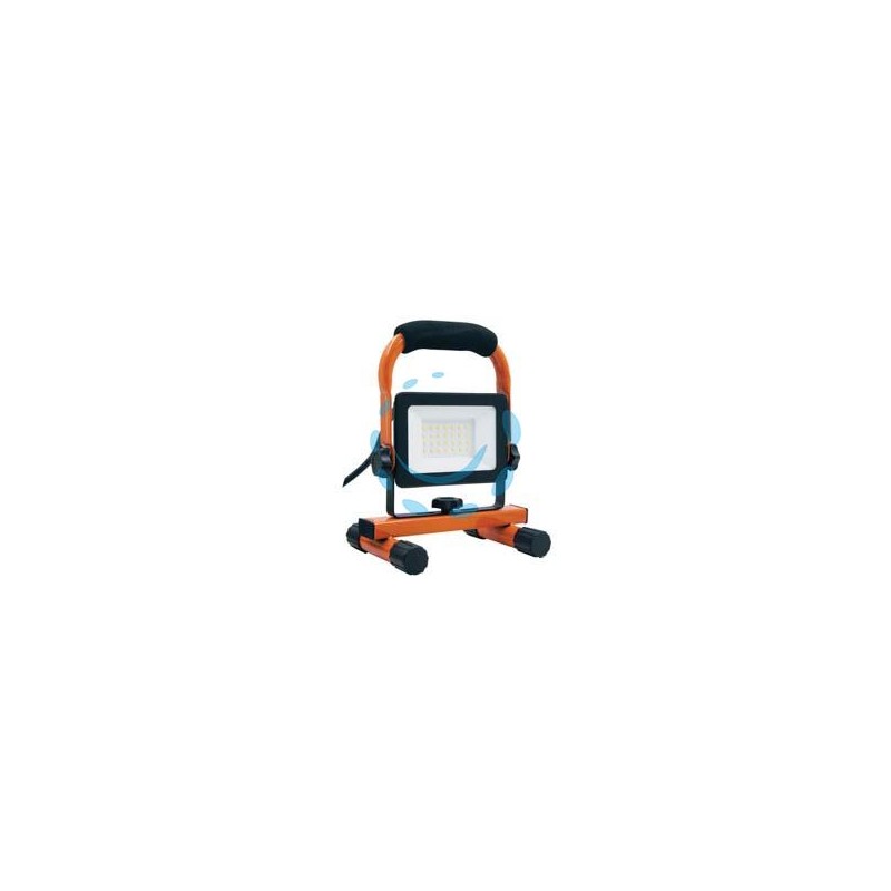 PROIETTORE LED WORK PORTATILE IP44 E IP65 - 30w - 4000°K naturale - 3000 lm
