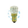 LAMPADA ALOGENA A PERA PER FORNO 300° - 15w - E14 - 2700°K calda - 100 lm - chiara