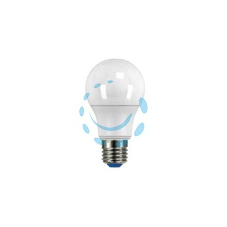 LAMPADA LED GOCCIA OPALE E27 - 8,5w - 2700°K calda - 806 lm - 220° - 60x110h