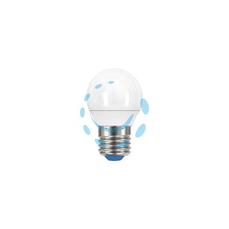 LAMPADA LED SFERA OPALE E27 - 5w - 6500°K fredda - 470 lm - 45x76h