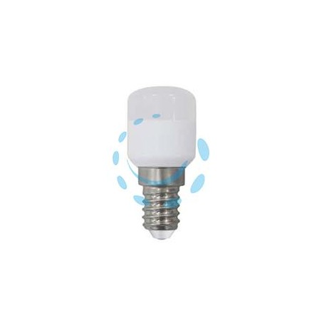 LAMPADA PICCOLA PERA LED PER FRIGORIFERI E14 - 1.3w - E14 - 6500°K fredda - 150 lm - 25x55h