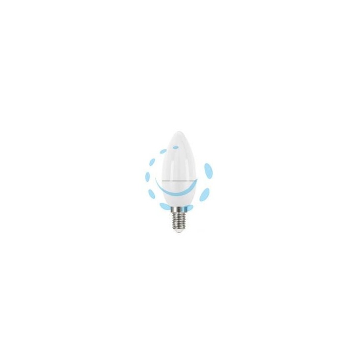 LAMPADA LED OLIVA OPALE E14 - 7.5w - 2700°K calda - 806 lm - 280°- 38x110h