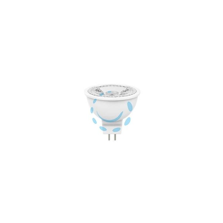 LAMPADA SPOT LED MR16 GU5.3 - 6.5w - 4000°K naturale - 560 lm - 50x45h