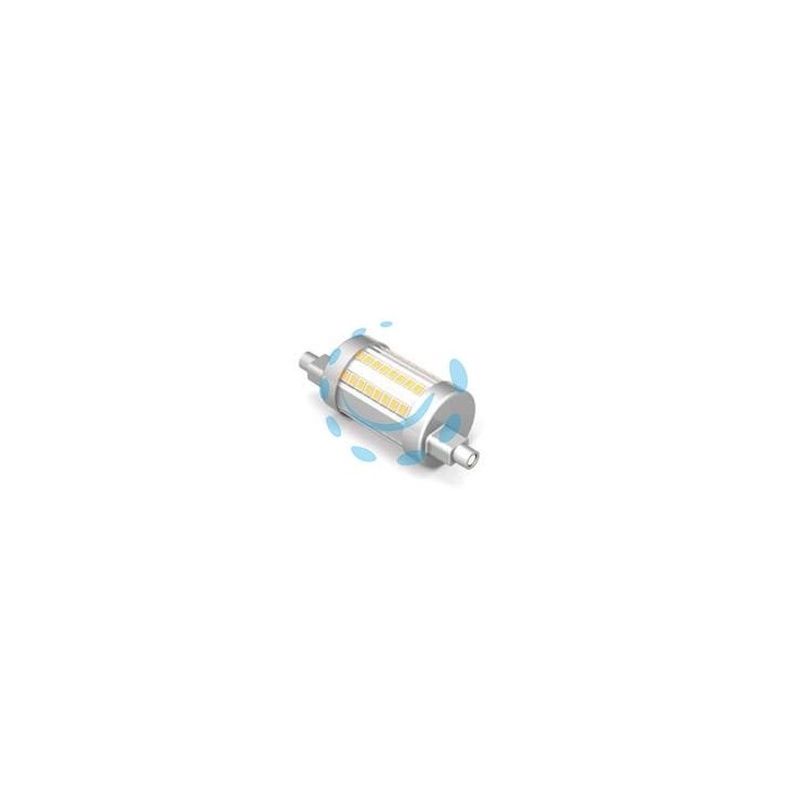 LED LINEARI R7S MM.78 - 8.2w - 3000°K calda - 1055 lm - 29x78h