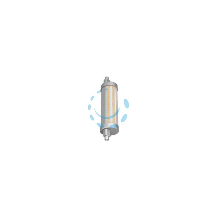 LED LINEARI R7S MM.118 DIMMERABILE - 15w - 4000°K naturale - 2000 lm - ø mm.29x118h