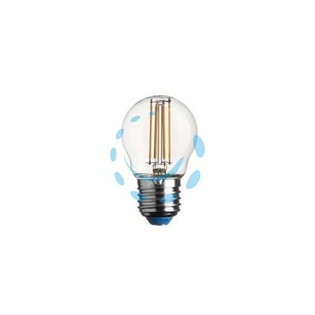 LAMPADA FILO LED SFERA STICK E27 - 6w - 4000°K naturale - 806 lm - 45x78h