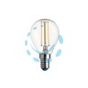 LAMPADA FILO LED SFERA STICK E14 - 4.5w - 2700°K calda - 470 lm - 45x80h