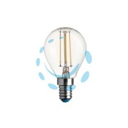 LAMPADA FILO LED SFERA STICK E14 - 6w - 2700°K calda - 806 lm - 45x80h