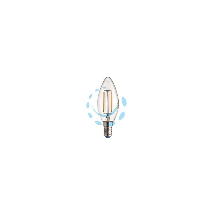 LAMPADA FILO LED OLIVA STICK E14 - 6w - 4000°K naturale - 806 lm - 35x97h